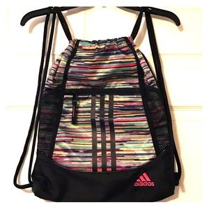 Adidas Athletic Drawstring Bag